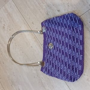 Moda Bella Purple Shoulder Purse